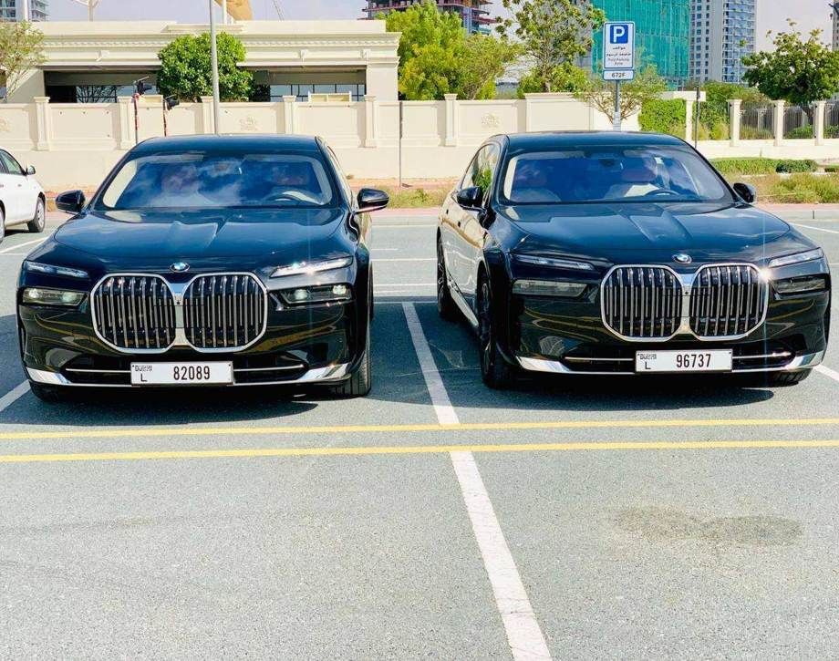BMW 7 Series — front grille close-up