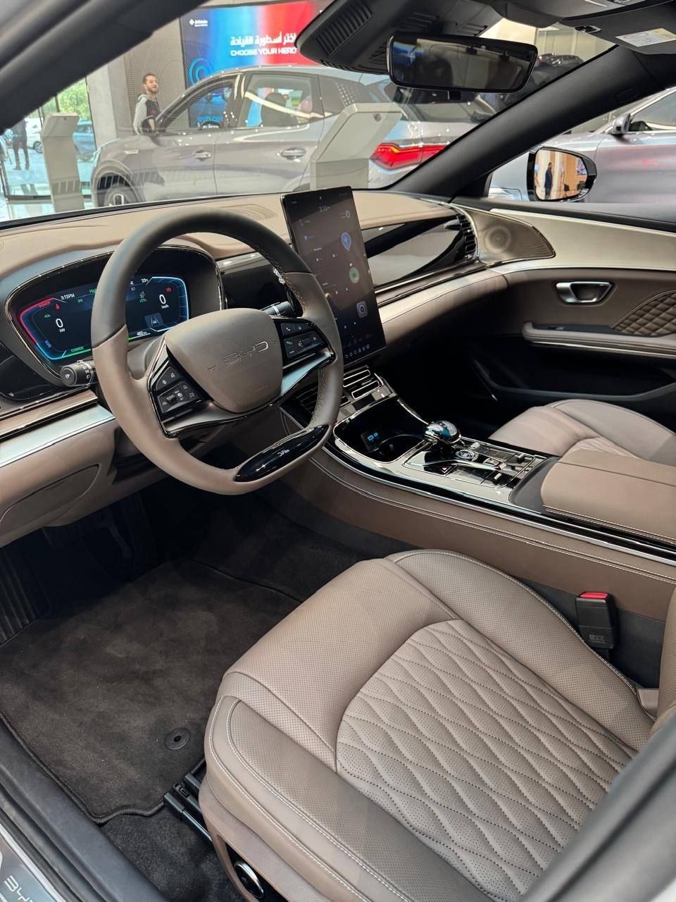 BYD Han Premium — driver cockpit