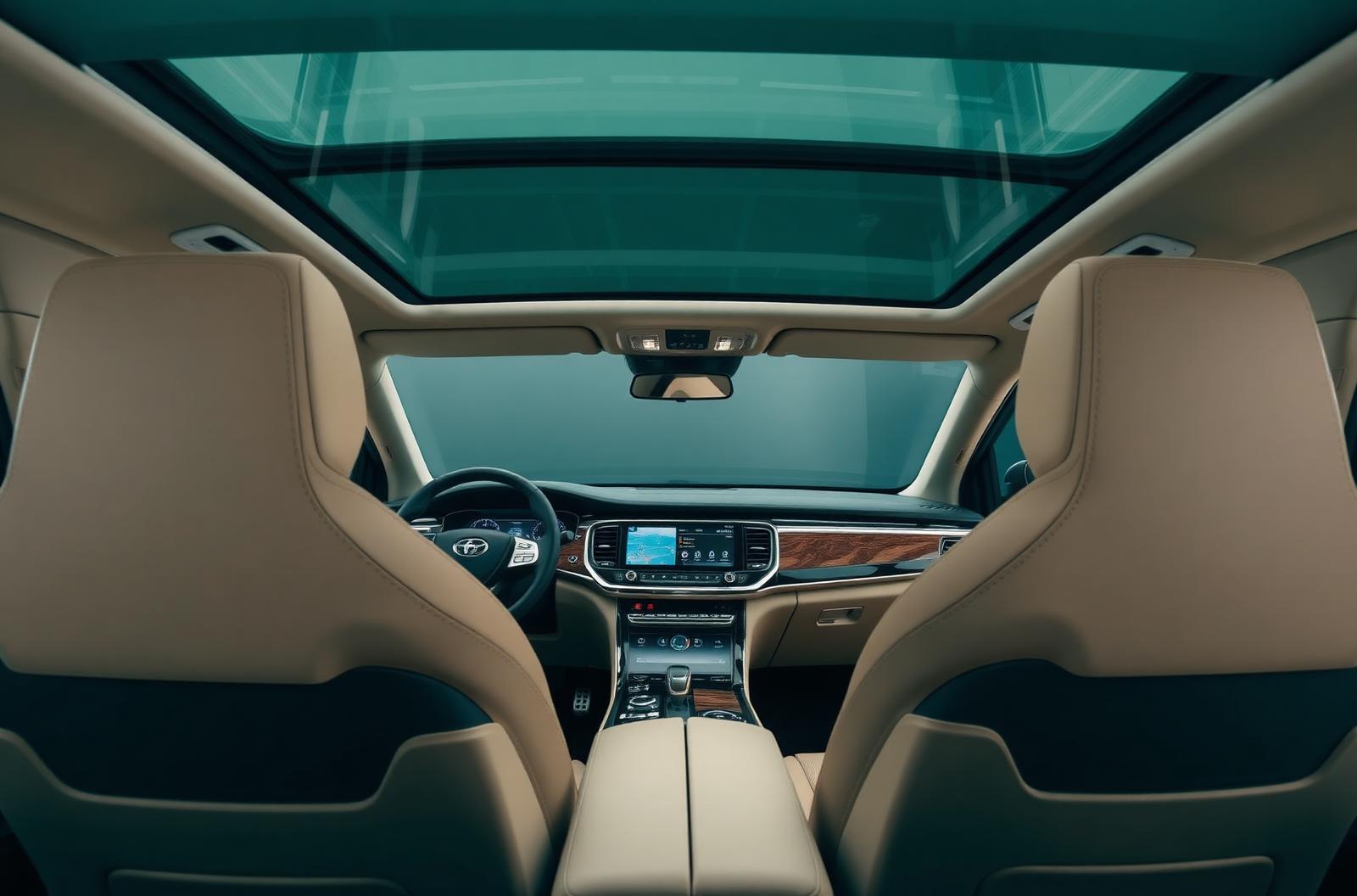 Exceed VX 2026 — wide cabin with panoramic sunroof