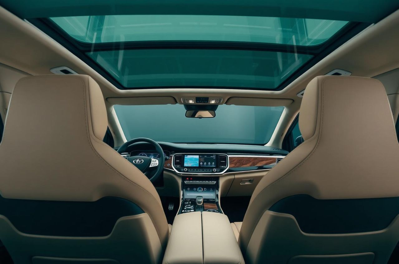 Exceed VX 2026 — wide cabin with panoramic sunroof