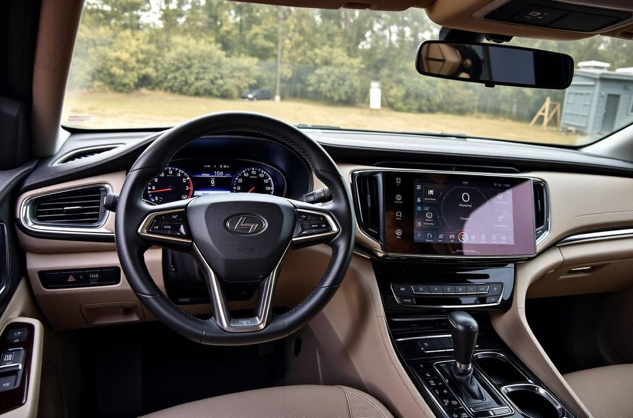 Exceed VX 2026 — driver cockpit and digital cluster