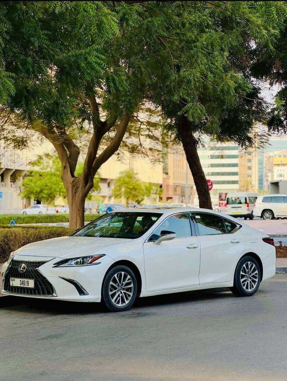 Lexus ES 300h — rear three-quarter view